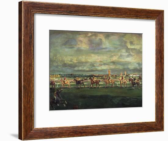 Horseracing, 1911-Georgi Bogdanovich Yakulov-Framed Giclee Print