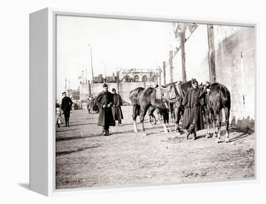 Horseriders, Antwerp, 1898-James Batkin-Framed Premier Image Canvas