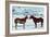 Horses, Amish Farm, Lancaster, Pa.-Anthony Butera-Framed Giclee Print