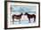 Horses, Amish Farm, Lancaster, Pa.-Anthony Butera-Framed Giclee Print