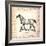 Horses and Love Letters-Piddix-Framed Art Print