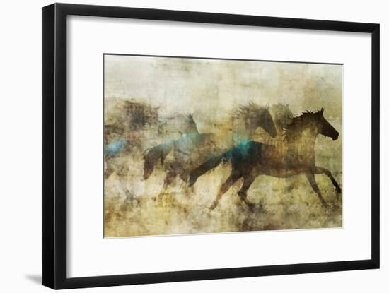 Horses, Beautiful and Free-Ken Roko-Framed Art Print