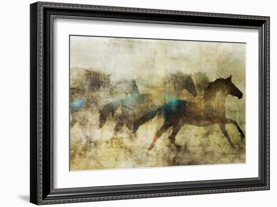 Horses, Beautiful and Free-Ken Roko-Framed Art Print