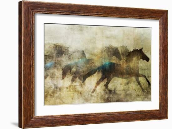 Horses, Beautiful and Free-Ken Roko-Framed Premium Giclee Print
