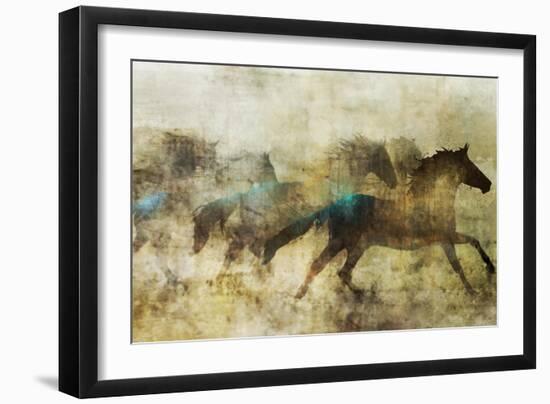 Horses, Beautiful and Free-Ken Roko-Framed Premium Giclee Print