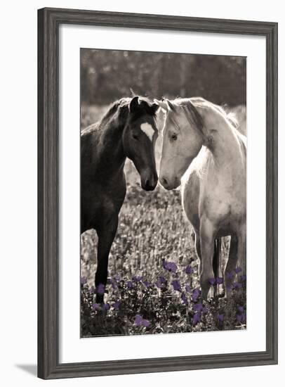 Horses I-Sally Linden-Framed Photo