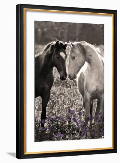 Horses I-Sally Linden-Framed Photo