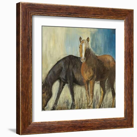 Horses II-Andrew Michaels-Framed Art Print