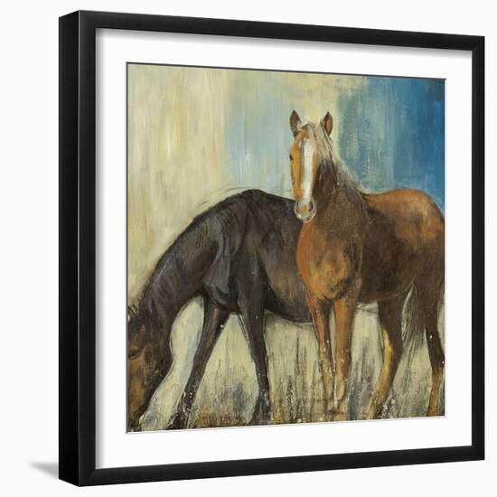Horses II-Andrew Michaels-Framed Premium Giclee Print