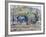 Horses in a Landscape-Franz Marc-Framed Giclee Print