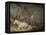 Horses in a Stable, 1791 (Oil on Canvas)-George Morland-Framed Premier Image Canvas