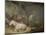 Horses in a Stable, 1791 (Oil on Canvas)-George Morland-Mounted Giclee Print