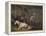 'Horses in a Stable', 1791-George Morland-Framed Premier Image Canvas