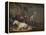 'Horses in a Stable', 1791-George Morland-Framed Premier Image Canvas