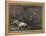 Horses in a Stable-George Morland-Framed Premier Image Canvas