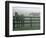 Horses in Fog, Chesapeake City, MD-Henry Horenstein-Framed Photographic Print