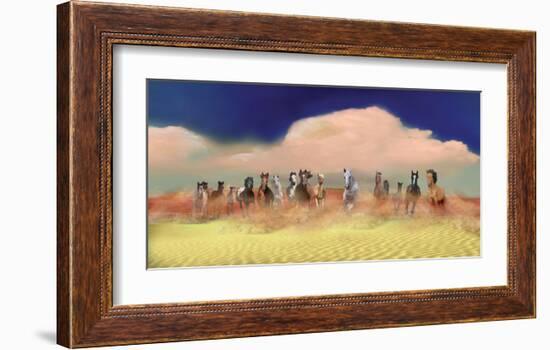 Horses In Heaven-Nancy Tillman-Framed Art Print