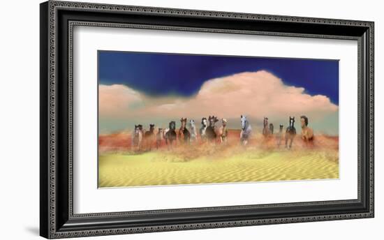 Horses In Heaven-Nancy Tillman-Framed Art Print