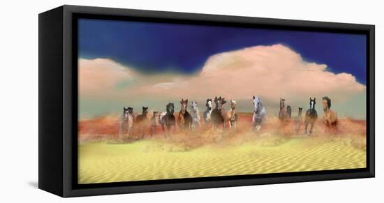 Horses In Heaven-Nancy Tillman-Framed Stretched Canvas