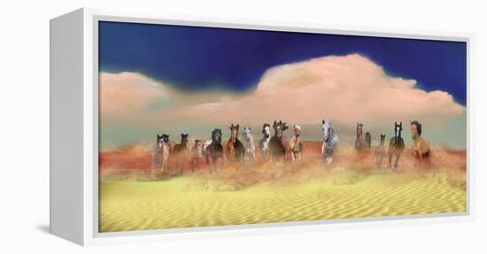 Horses In Heaven-Nancy Tillman-Framed Stretched Canvas