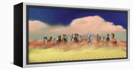 Horses In Heaven-Nancy Tillman-Framed Stretched Canvas