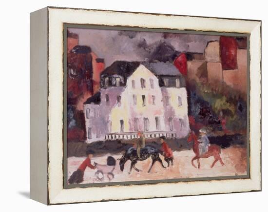 Horses in Paris, 1924-Christopher Wood-Framed Premier Image Canvas