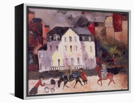 Horses in Paris, 1924-Christopher Wood-Framed Premier Image Canvas