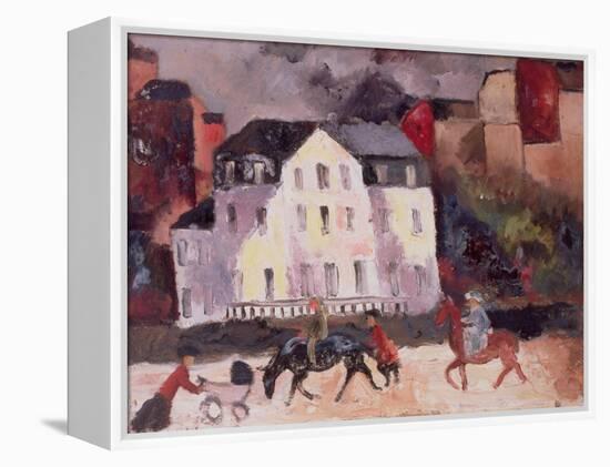 Horses in Paris, 1924-Christopher Wood-Framed Premier Image Canvas