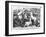 Horses in the Wild-Jan van der Straet-Framed Giclee Print