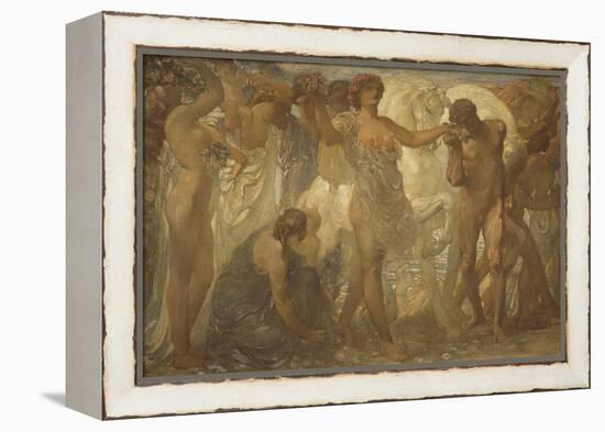 Horses of Sun, 1907-Adolfo de Carolis-Framed Premier Image Canvas