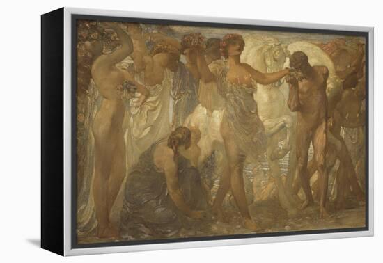 Horses of Sun, 1907-Adolfo de Carolis-Framed Premier Image Canvas