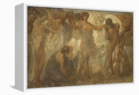 Horses of Sun, 1907-Adolfo de Carolis-Framed Premier Image Canvas