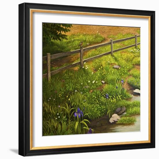 Horses section 1-Kevin Dodds-Framed Giclee Print