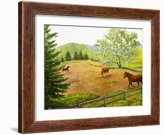 Horses section 6-Kevin Dodds-Framed Giclee Print