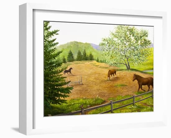 Horses section 6-Kevin Dodds-Framed Giclee Print