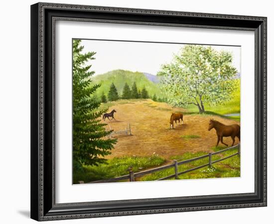 Horses section 6-Kevin Dodds-Framed Giclee Print