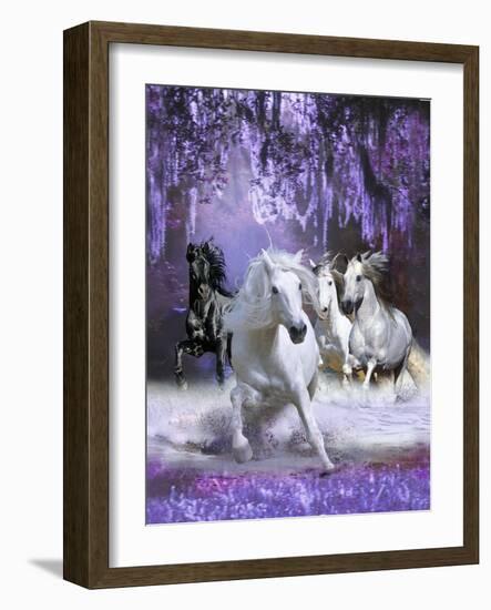 Horses-Bob Langrish-Framed Photographic Print