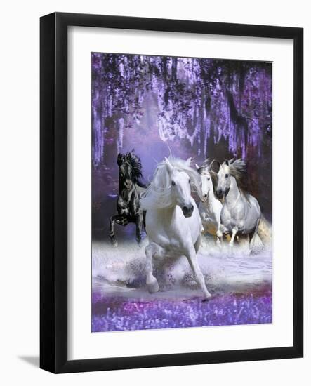 Horses-Bob Langrish-Framed Photographic Print