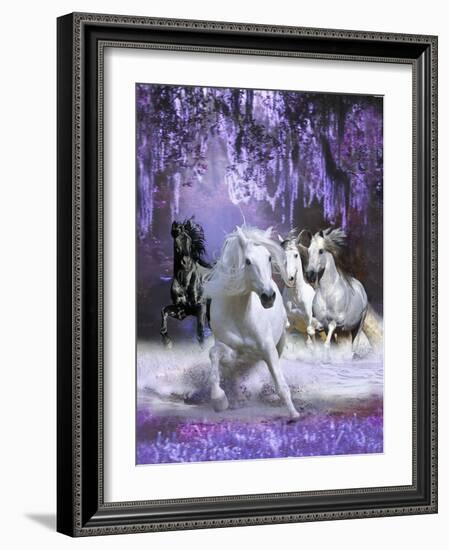 Horses-Bob Langrish-Framed Photographic Print