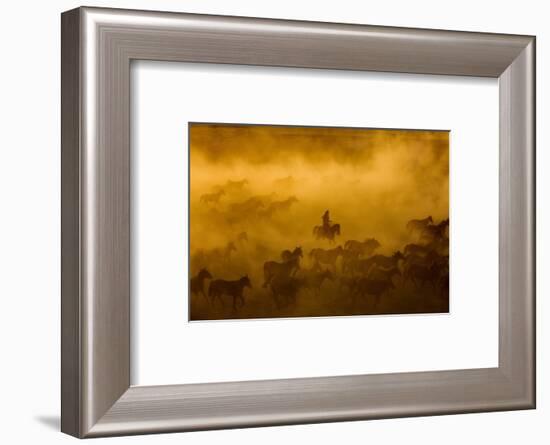 horses-Ümmü Nisan-Framed Photographic Print