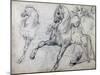 Horses-Théodore Géricault-Mounted Giclee Print