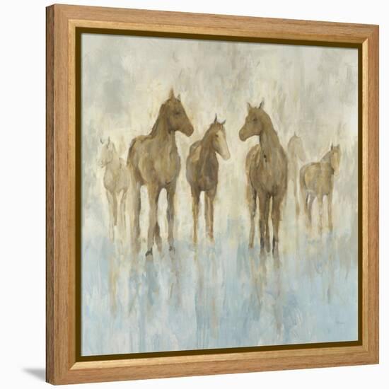 Horses-Randy Hibberd-Framed Stretched Canvas