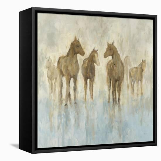 Horses-Randy Hibberd-Framed Stretched Canvas