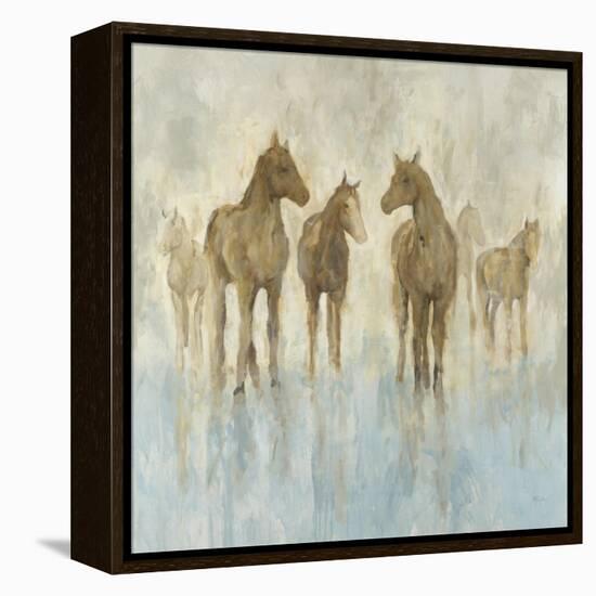 Horses-Randy Hibberd-Framed Stretched Canvas