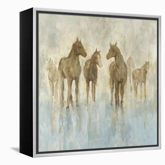 Horses-Randy Hibberd-Framed Stretched Canvas