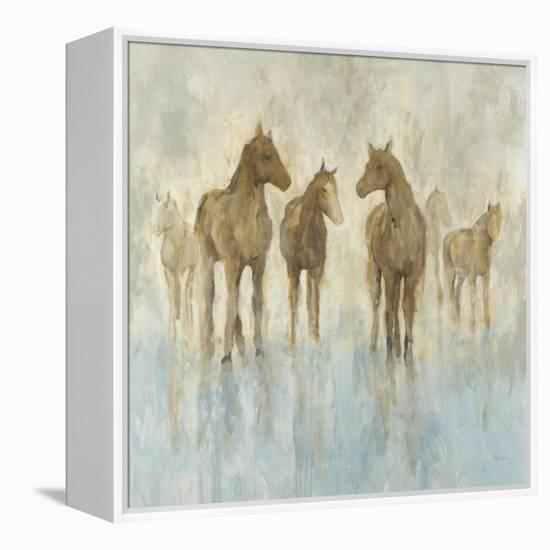 Horses-Randy Hibberd-Framed Stretched Canvas