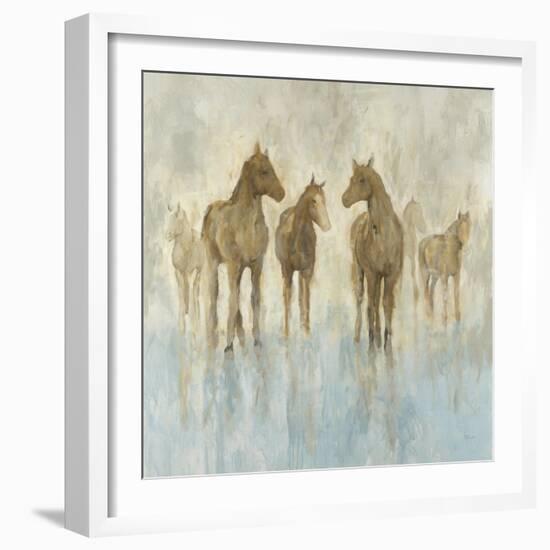 Horses-Randy Hibberd-Framed Art Print