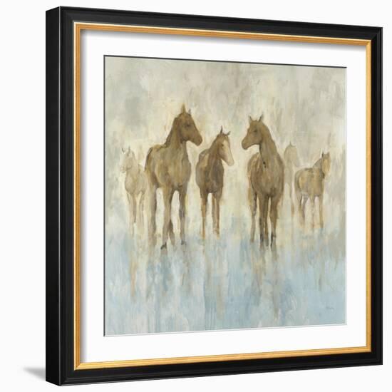 Horses-Randy Hibberd-Framed Art Print