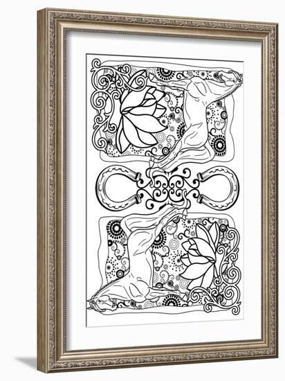 Horses-Art House Design-Framed Giclee Print