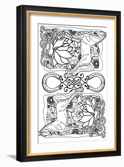 Horses-Art House Design-Framed Giclee Print